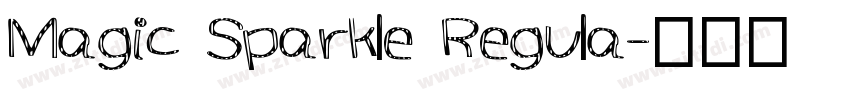 Magic Sparkle Regula字体转换